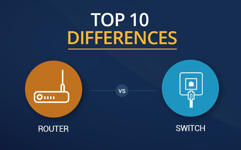 Top 10 major differences between a Router and Switch? #NB Tech A15