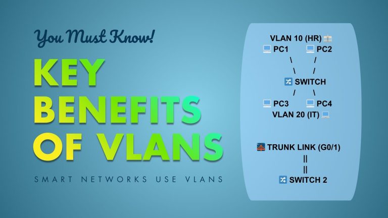 Key Benefits of VLANs