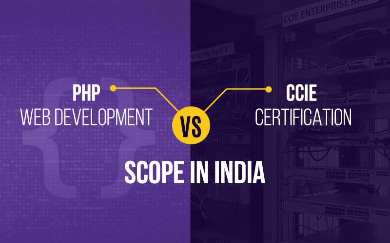 PHP Web Development vs CCIE – Scope in India