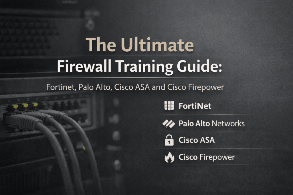 The Ultimate Firewall Training Guide: Fortinet, Palo Alto, Cisco ASA and Cisco Firepower