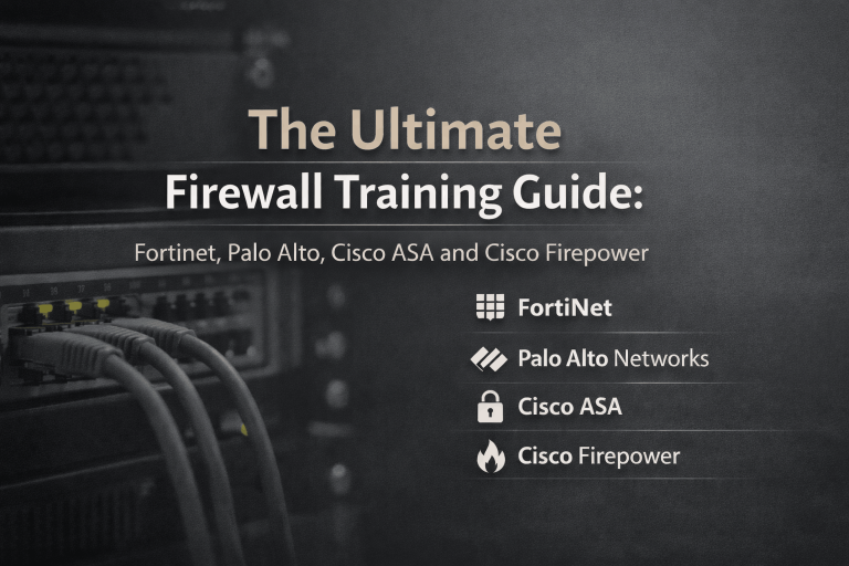 The Ultimate Firewall Training Guide: Fortinet, Palo Alto, Cisco ASA and Cisco Firepower