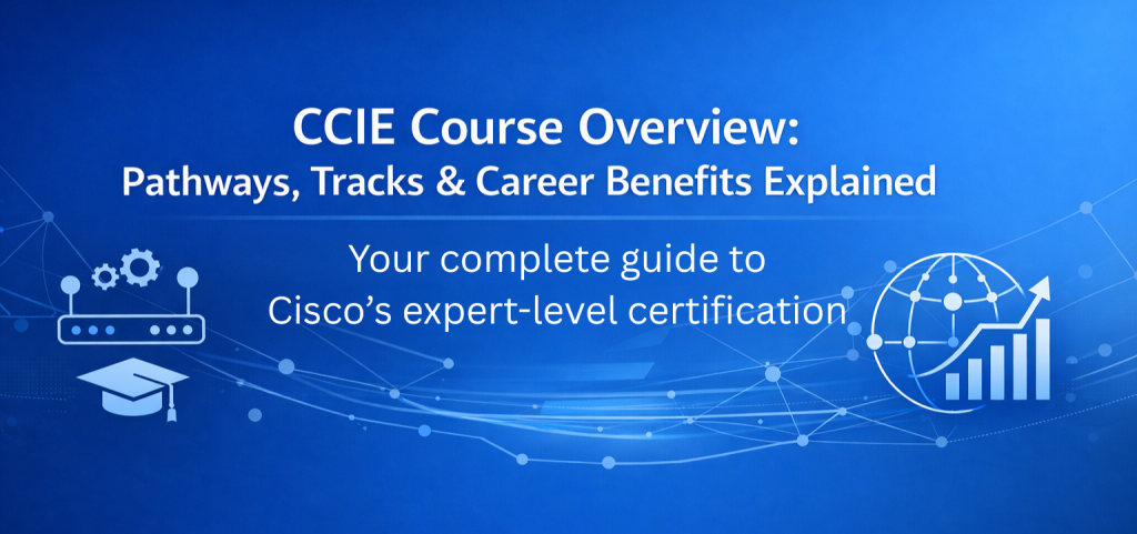 CCIE Course Overview: Pathways, Tracks & Career Benefits Explained