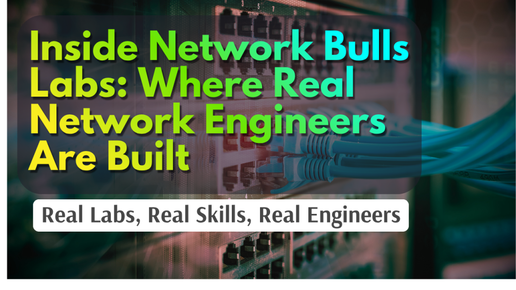 Inside Network Bulls Labs: Where Real Network Engineers Are Built