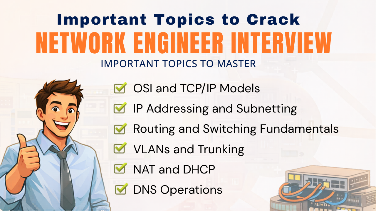 How to Crack a Network Engineer Interview: Technical & Practical Tips ...