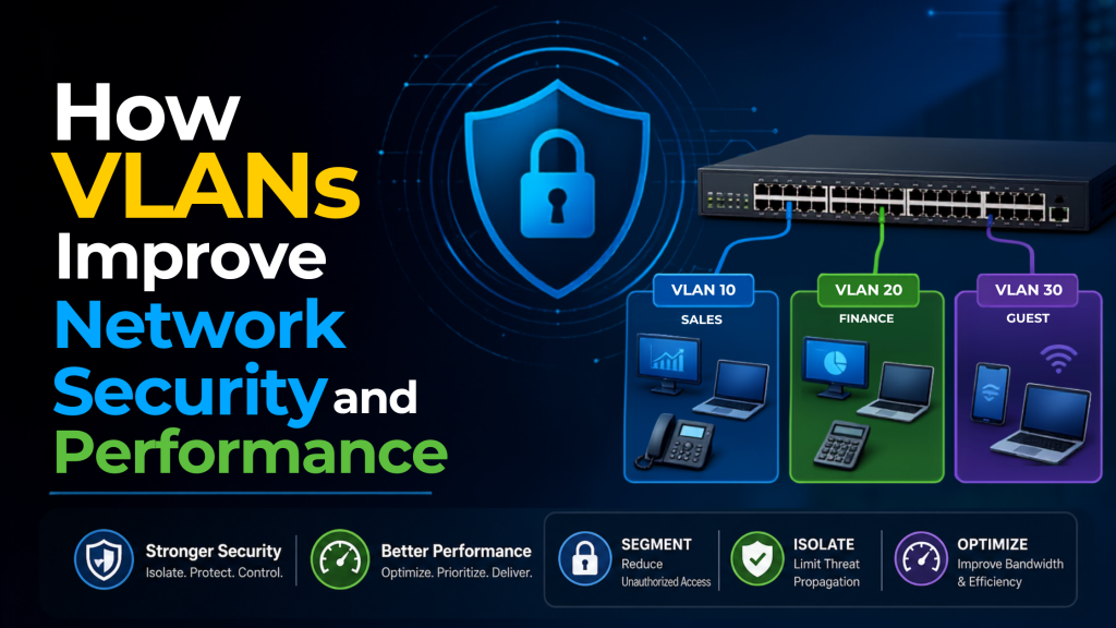 How VLANs Improve Network Security and Performance