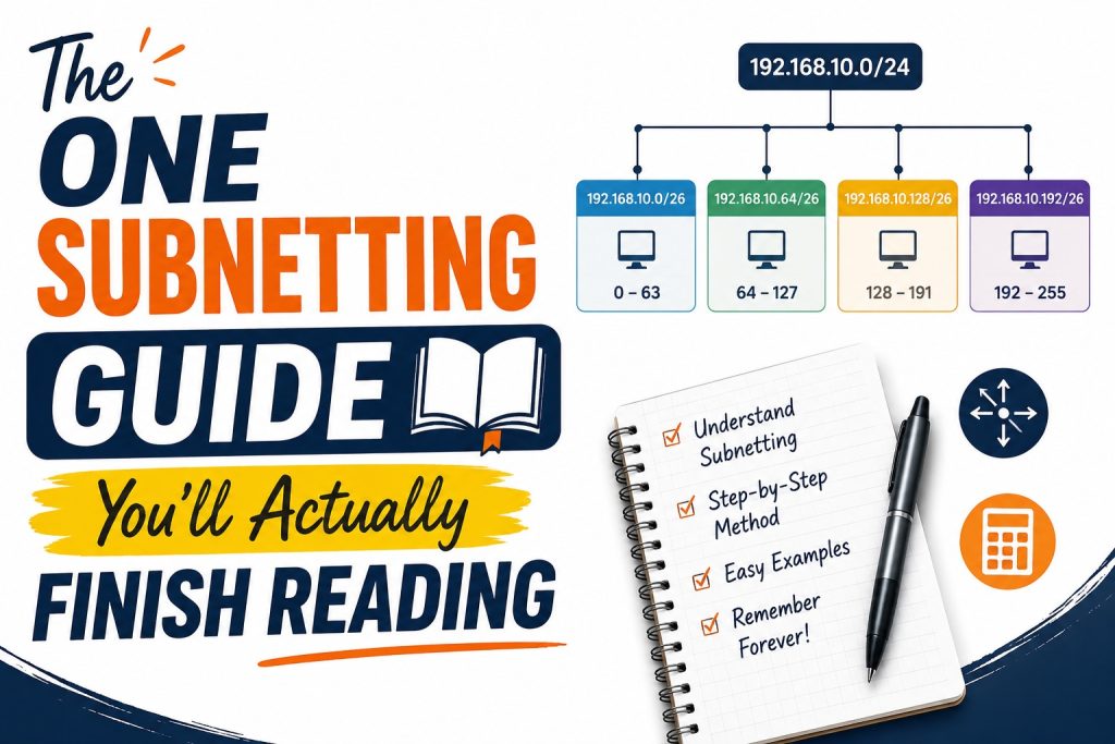 The One Subnetting Guide You’ll Actually Finish Reading