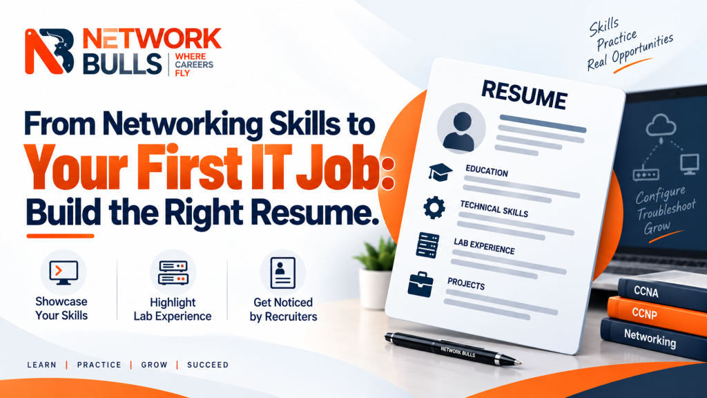 From Networking Skills to Your First IT Job: Build the Right Resume