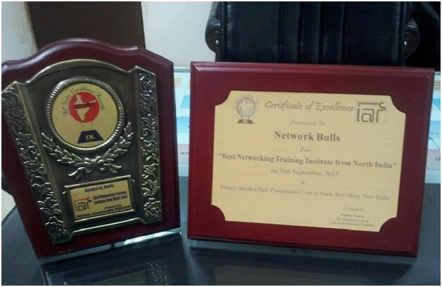 Best Networking Training Institute from North India - 2012