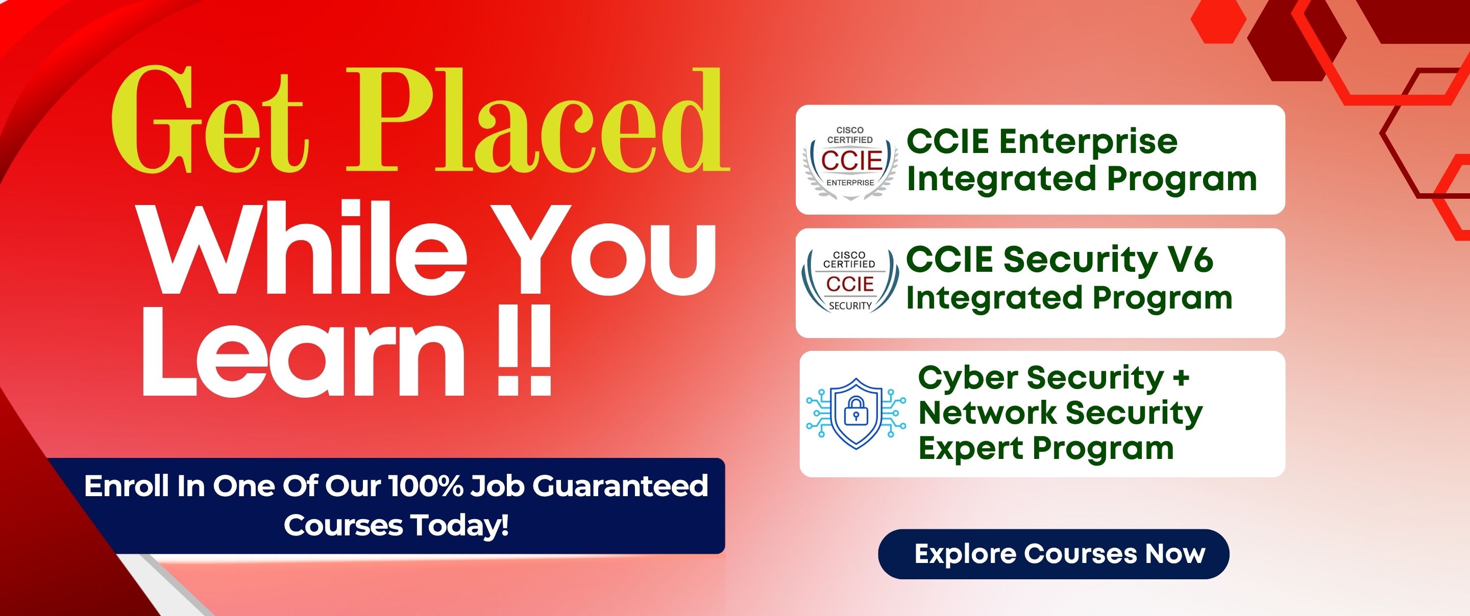 Job Guaranteed Courses