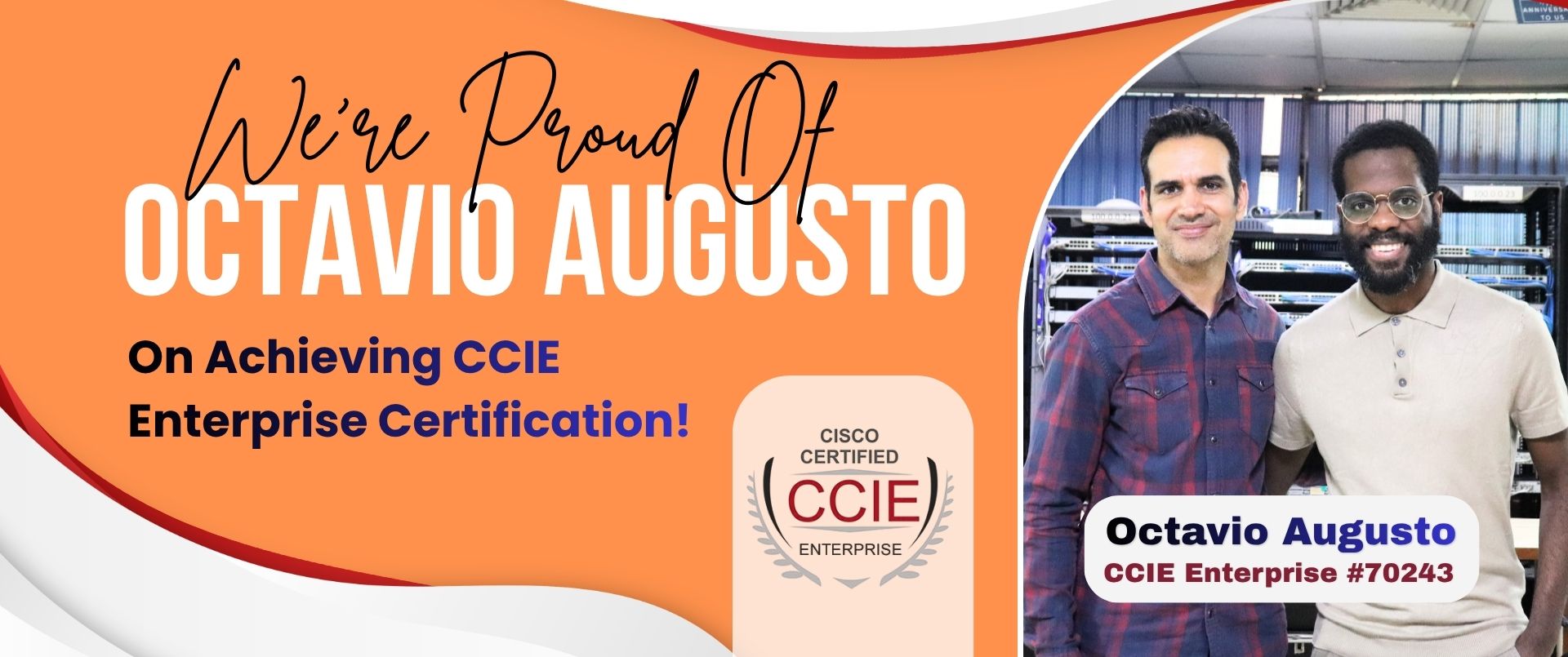 Congrats CCIE Passout - Octavio